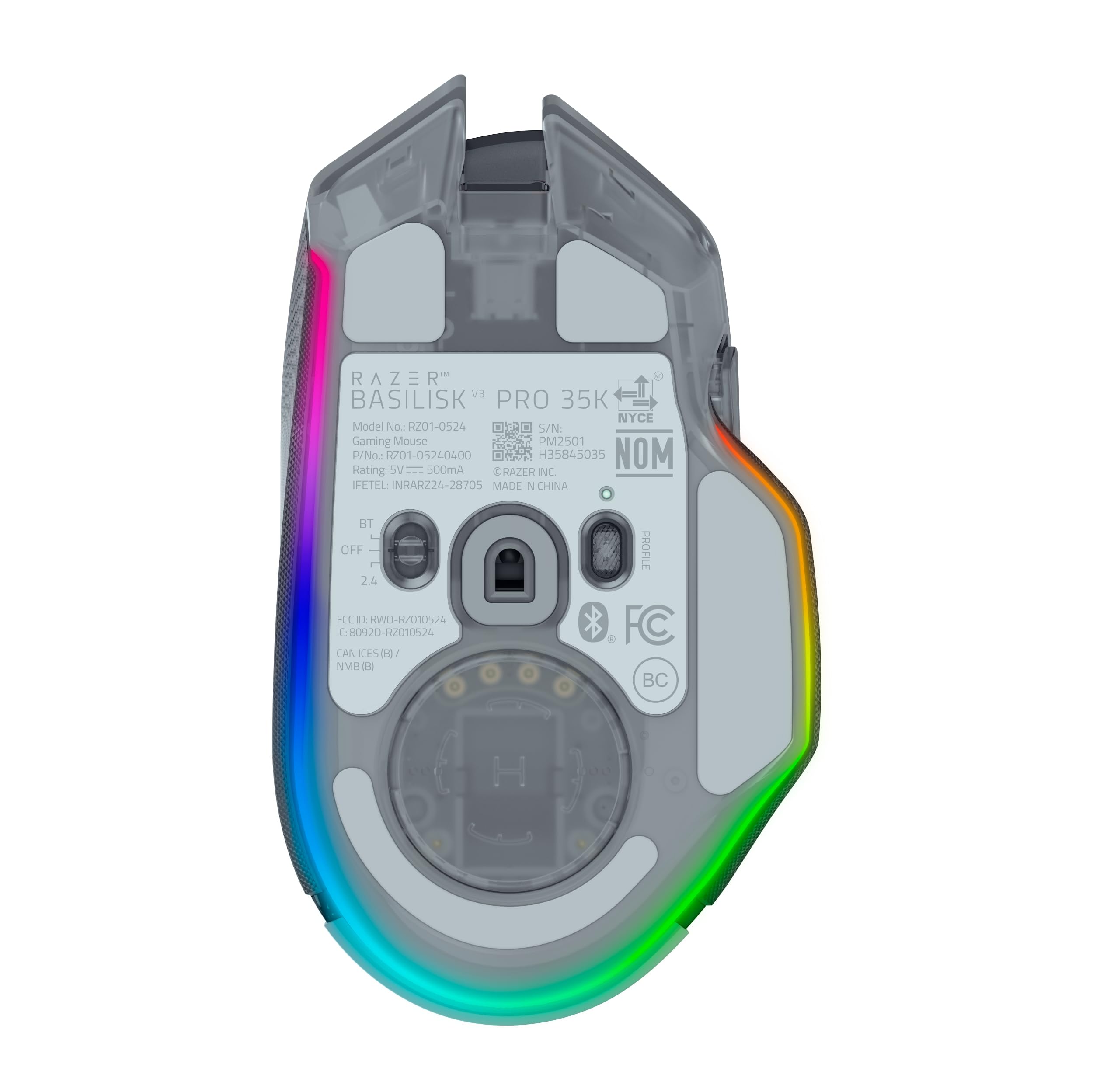 Amazon.in: Buy Razer Basilisk V3 Pro 35K Phantom White